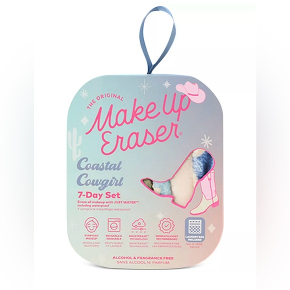 NEW MAKEUP ERASER COASTAL COWGIRL 7-DAY SET - Picture 4 of 8